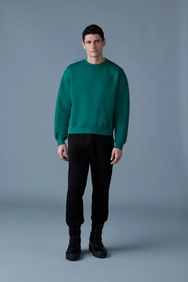 Hoodies and Tops Men Mackage JULIAN DoubleFace Jersey Sweatshirt Sapphire Hoodies and Tops Men Mackage JULIAN DoubleFace Jersey Sweatshirt Sapphire