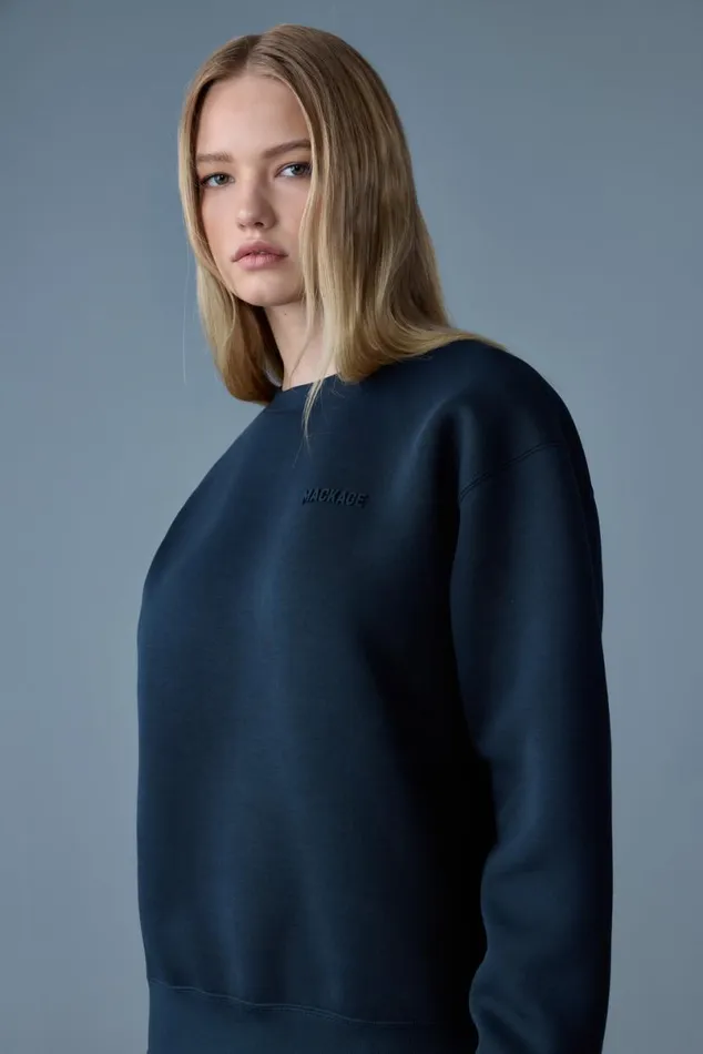 Hoodies and Tops Men Mackage JULIAN DoubleFace Jersey Sweatshirt Sapphire Hoodies and Tops Men Mackage JULIAN DoubleFace Jersey Sweatshirt Sapphire
