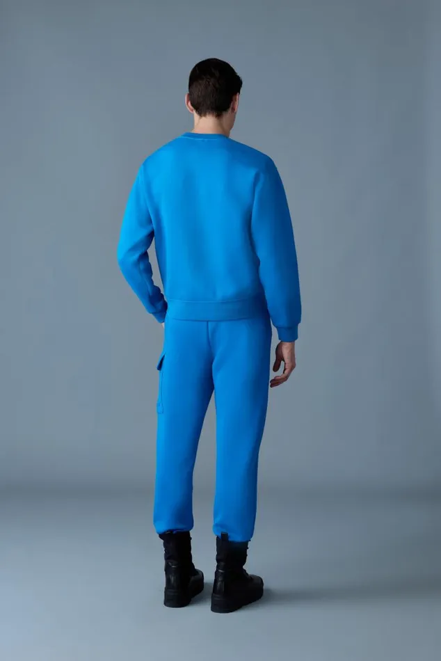 Hoodies and Tops Men Mackage JULIAN DoubleFace Jersey Sweatshirt Sapphire Hoodies and Tops Men Mackage JULIAN DoubleFace Jersey Sweatshirt Sapphire