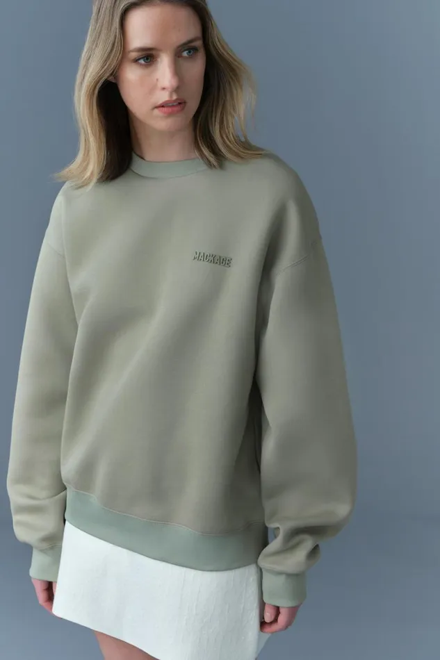 Hoodies and Tops Men Mackage JULIAN DoubleFace Jersey Sweatshirt Sapphire Hoodies and Tops Men Mackage JULIAN DoubleFace Jersey Sweatshirt Sapphire