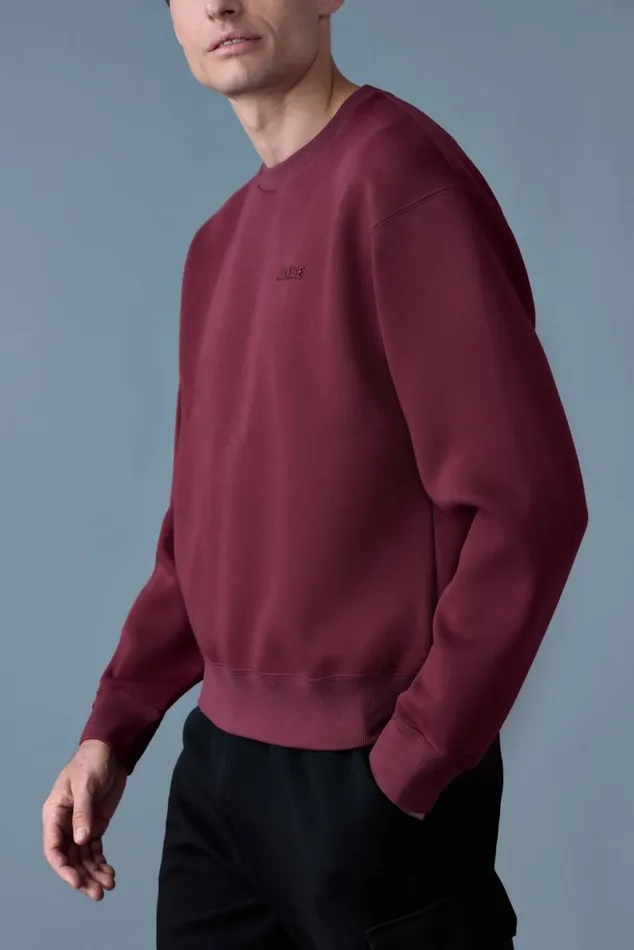 Hoodies and Tops Men Mackage JULIAN DoubleFace Jersey Sweatshirt White Hoodies and Tops Men Mackage JULIAN DoubleFace Jersey Sweatshirt White
