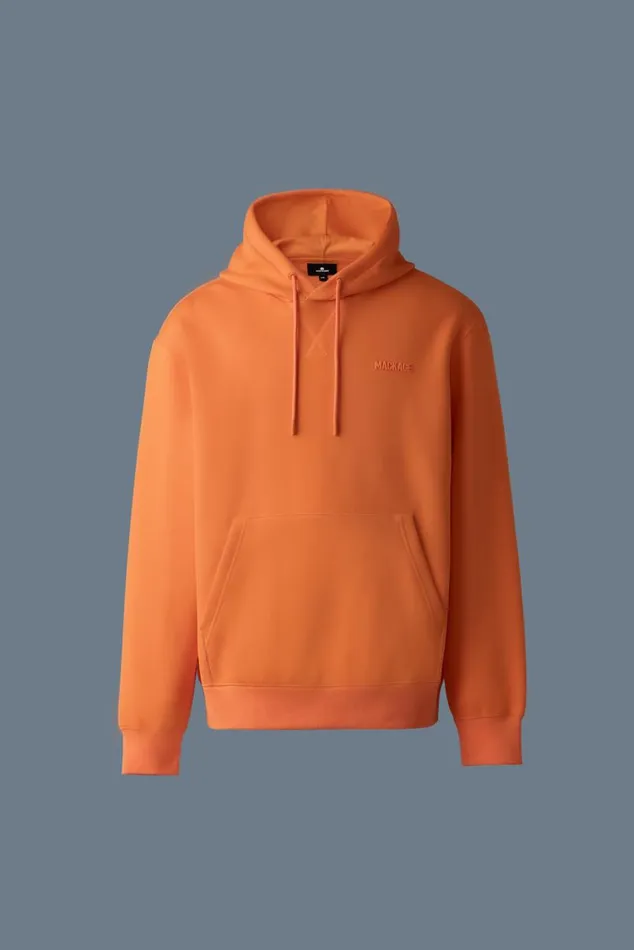 Hoodies and Tops Men Mackage KRYSTIAN Doubleface Jersey Hoodie Black