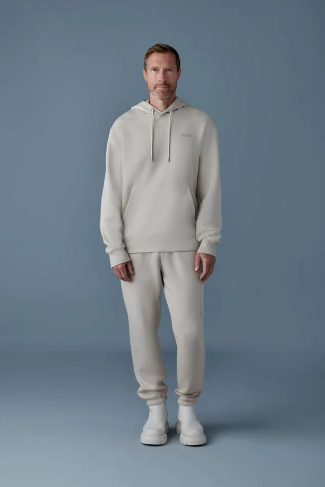 Hoodies and Tops Men Mackage KRYSTIAN Doubleface Jersey Hoodie Camel Hoodies and Tops Men Mackage KRYSTIAN Doubleface Jersey Hoodie Camel