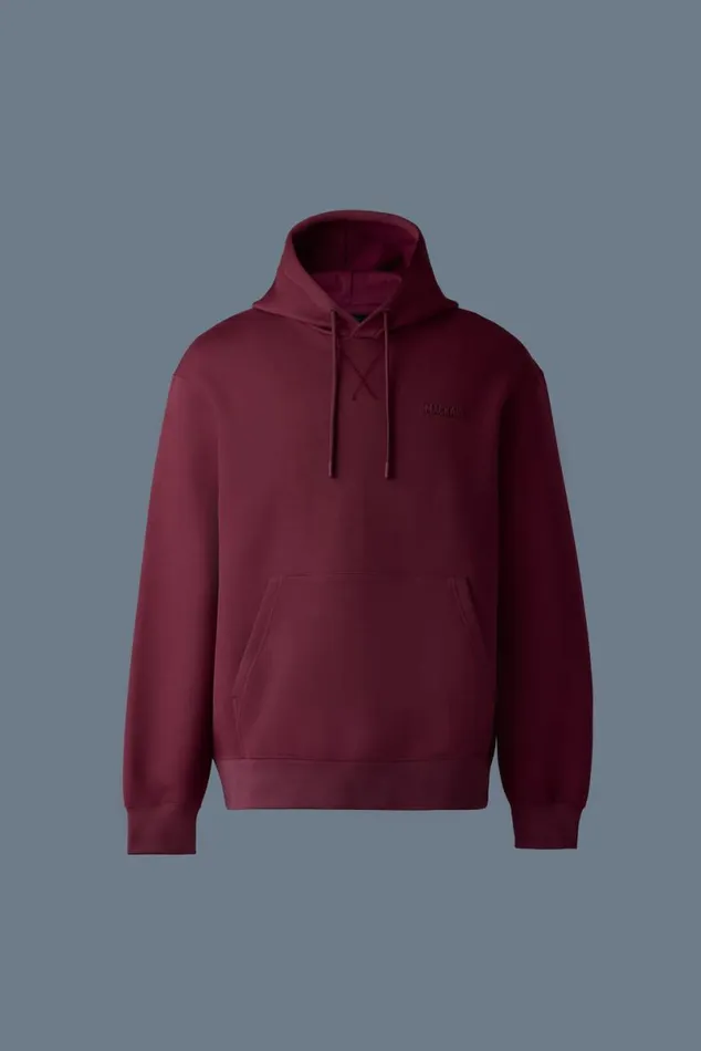 Hoodies and Tops Men Mackage KRYSTIAN Doubleface Jersey Hoodie Camel Hoodies and Tops Men Mackage KRYSTIAN Doubleface Jersey Hoodie Camel