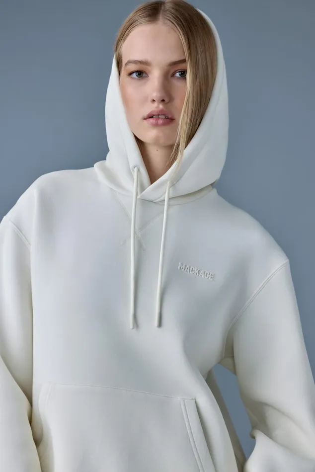 Hoodies and Tops Men Mackage KRYSTIAN Doubleface Jersey Hoodie Camel Hoodies and Tops Men Mackage KRYSTIAN Doubleface Jersey Hoodie Camel