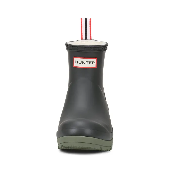 HunterBoots Insulated and Snow Boots Women Women8217s PLAY Insulated Vegan Shearling Short Rain Boots