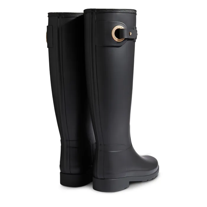 HunterBoots Women8217s Refined Tall Rain Boots Women Rain Boots