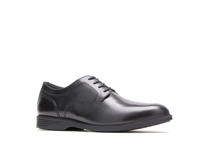 Hush Puppies Shepsky Pt Oxford Black Leather Men Oxfords Hush Puppies Shepsky Pt Oxford Black Leather Men Oxfords