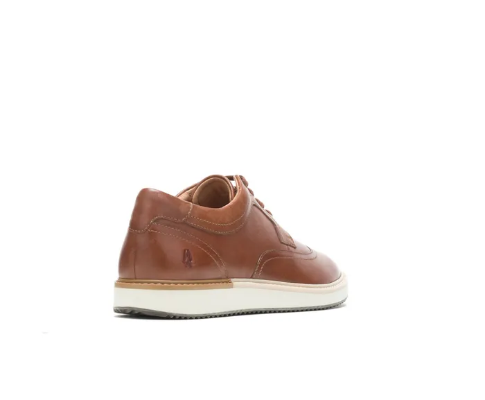Hush Puppies Sneakers Men Heath Wingtip Oxford Cognac Leather