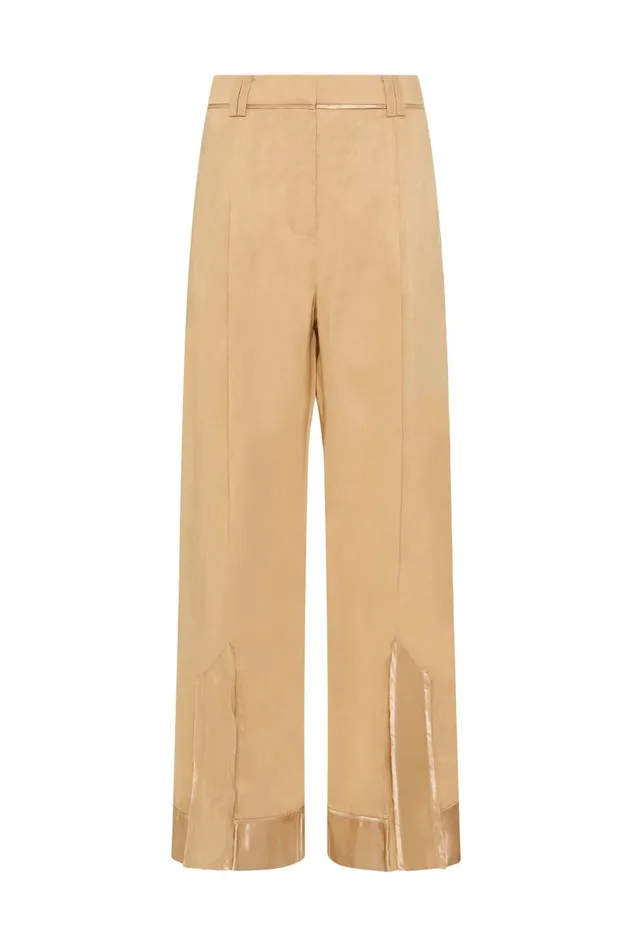 Insight Deconstructed Pant Sand Brown Women Aje Pants