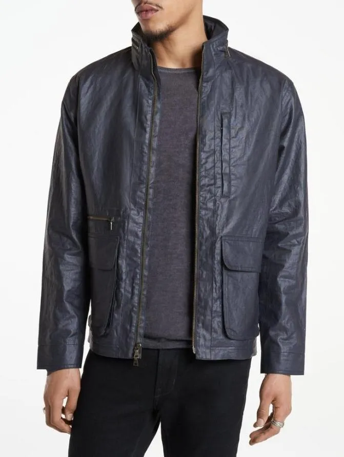 IRVING JACKET Dark Blue Clothing John Varvatos TShirts