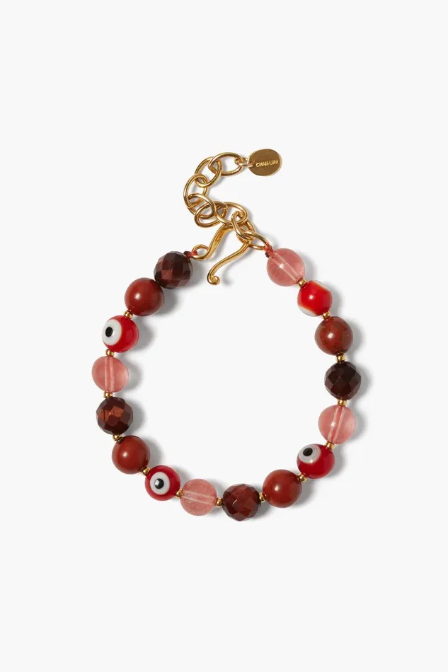 Izmir Evil Eye Bracelet Red Mix Women Chan Luu Bracelets