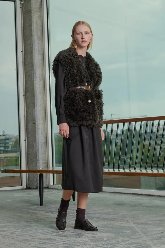 Jackets and Coats Women Soeur VALFREDO WAISTCOAT Brown