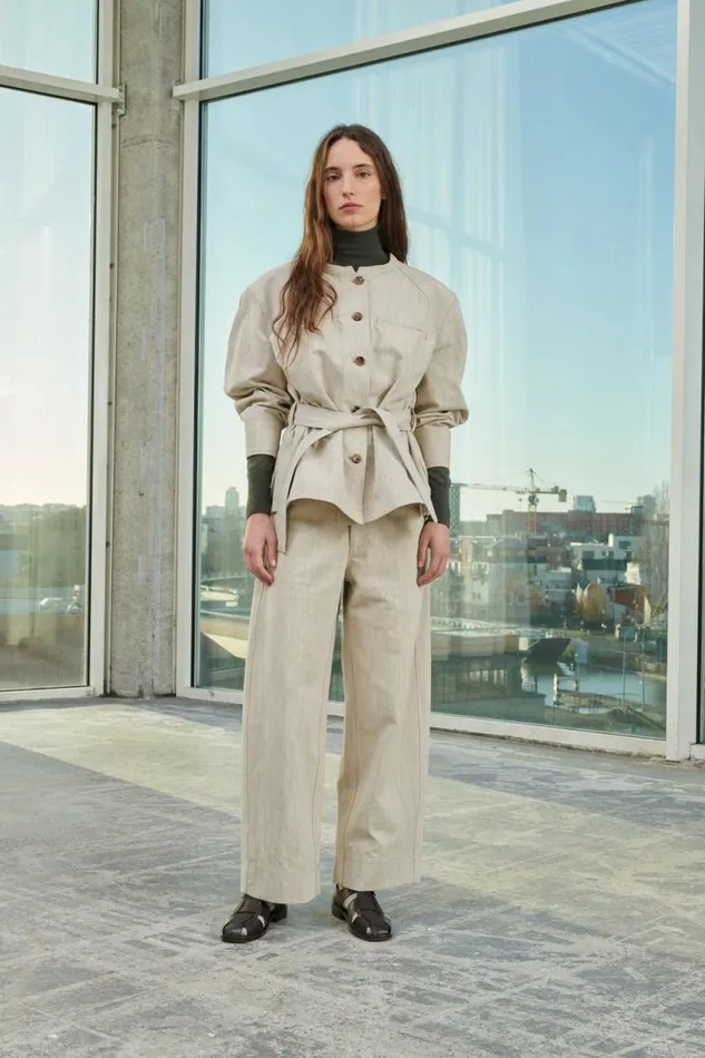 Jackets and Coats Women Soeur VENICE JACKET Beigeoffwhite