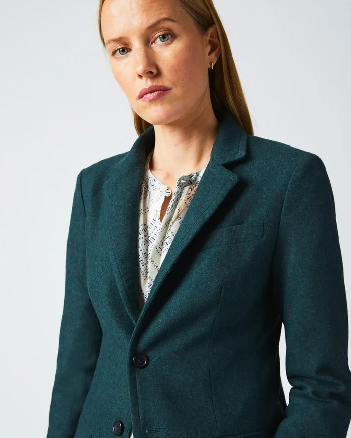 Jackets and Outerwear Women Billy Reid Banded Blazer Greygreen