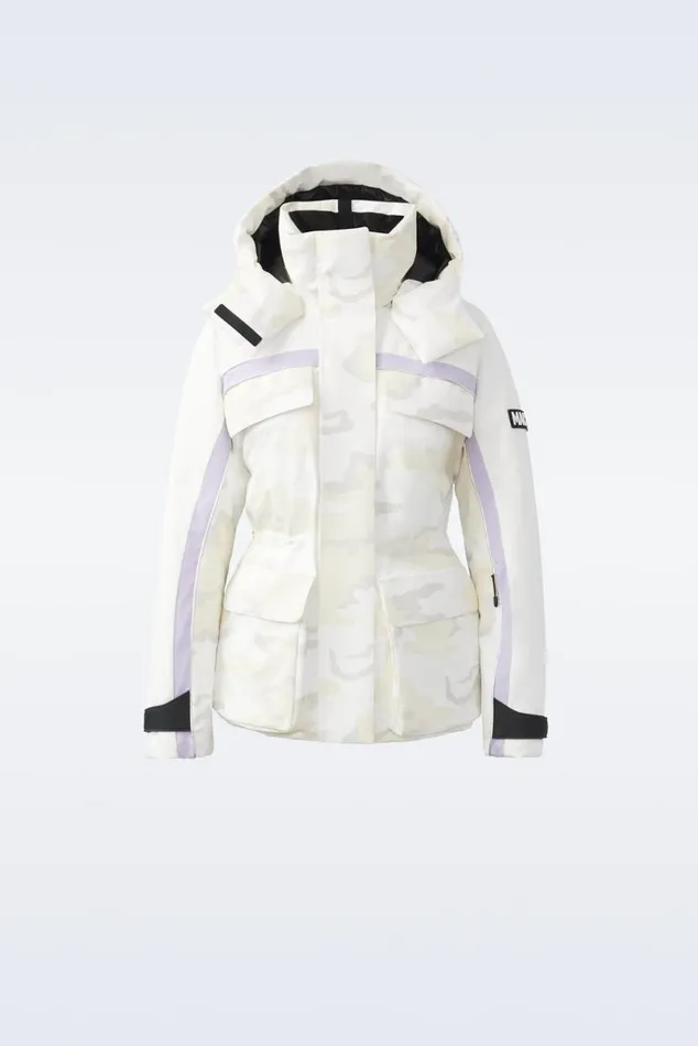 Jackets Women Mackage ICLYNR Medium Down Ski Jacket With Removable Hood Black