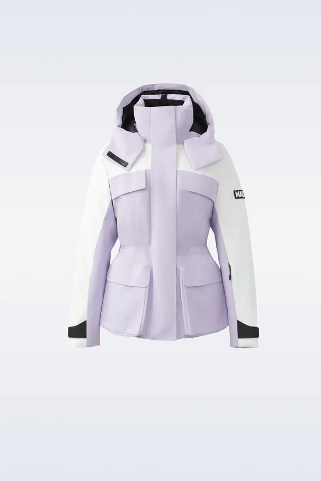 Jackets Women Mackage ICLYNR Medium Down Ski Jacket With Removable Hood Black