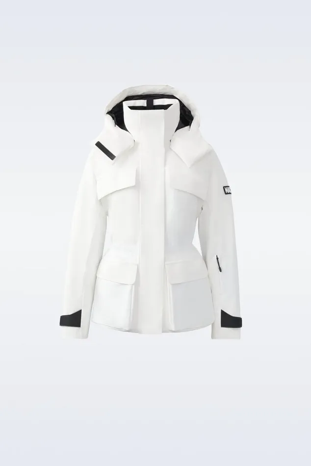 Jackets Women Mackage ICLYNR Medium Down Ski Jacket With Removable Hood Black