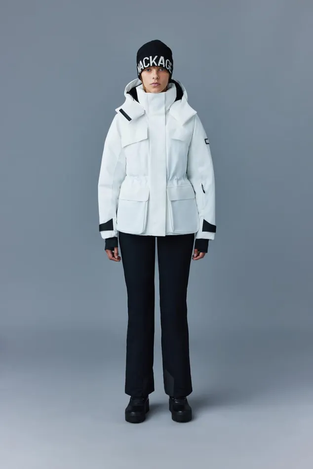 Jackets Women Mackage ICLYNR Medium Down Ski Jacket With Removable Hood Black