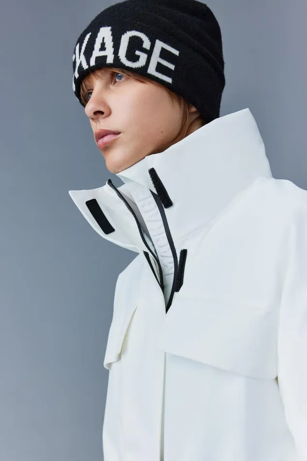 Jackets Women Mackage ICLYNR Medium Down Ski Jacket With Removable Hood Black