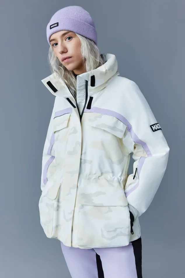 Jackets Women Mackage ICLYNR Medium Down Ski Jacket With Removable Hood Black