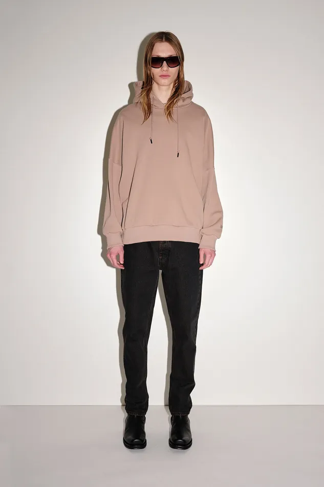 Jamir Hood 8211 Taupe Gray Men Sweatshirts Wonhundred
