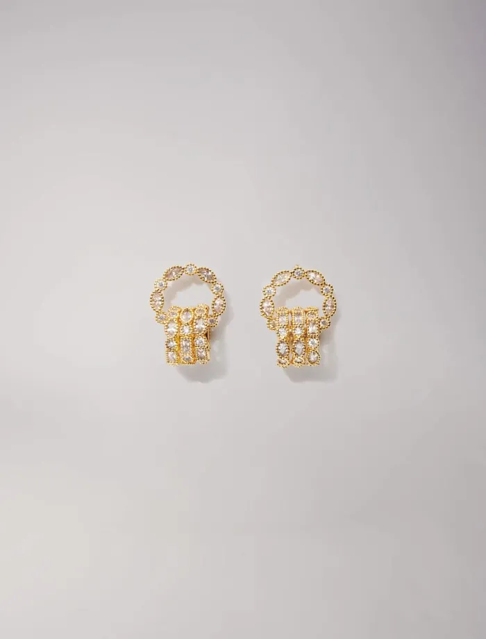 Jewelry Women Maje Gold Earrings Gold