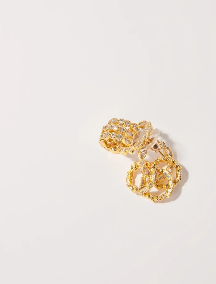 Jewelry Women Maje Gold Earrings Gold