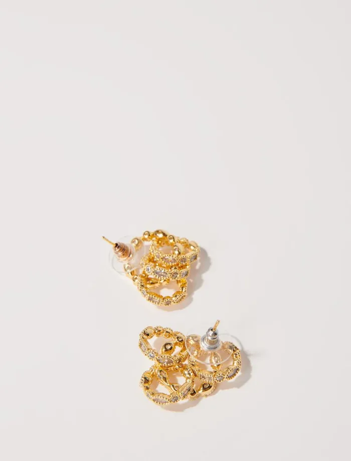 Jewelry Women Maje Gold Earrings Gold