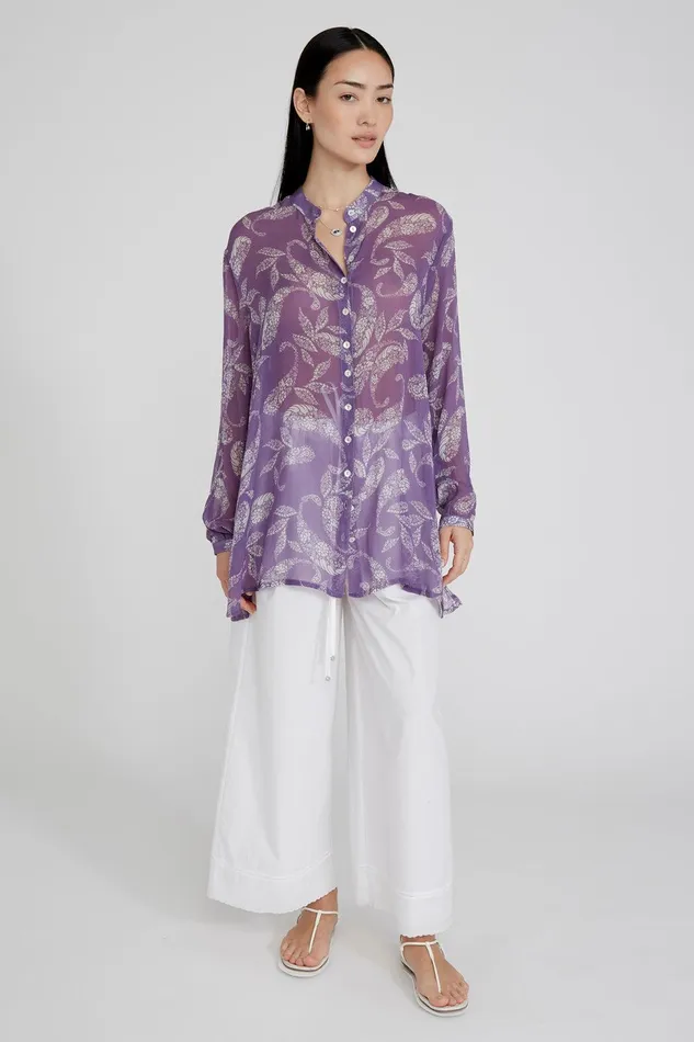 Jodie Blouse Bellflower Women Chan Luu Tops