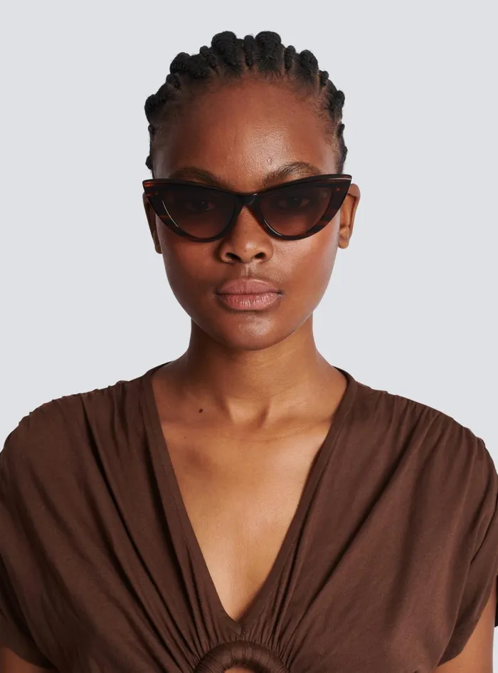 Jolie Sunglasses Brown Women Balmain Eyewear