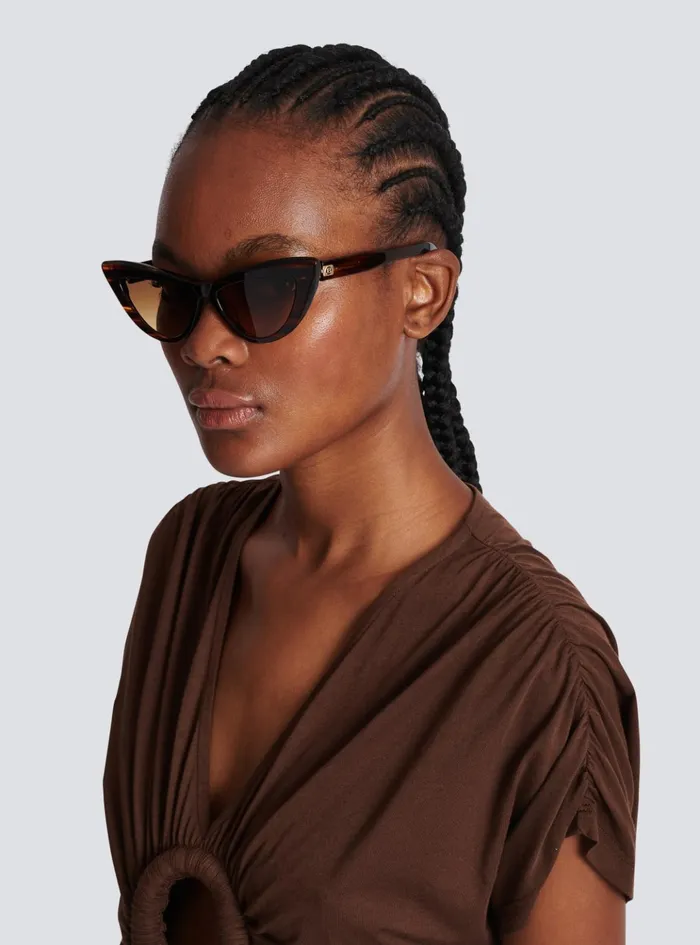 Jolie Sunglasses Brown Women Balmain Eyewear