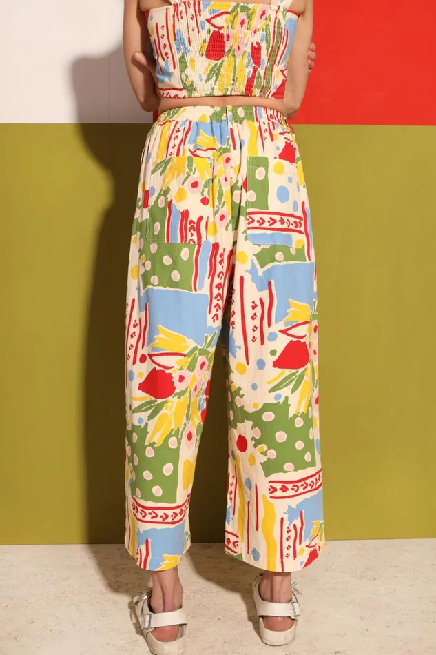 Jorgen Trouser Salon Print Womens LF Markey Trousers