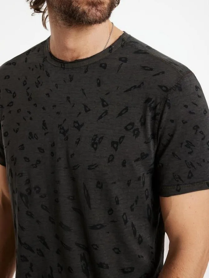 JOSE CREWNECK Wood Brown Clothing John Varvatos TShirts