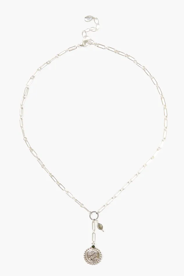 Josephine Coin Necklace Silver Women Chan Luu Necklaces