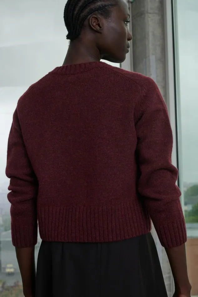Jumpers and Cardigans Women Soeur LYNE CARDIGAN Plum
