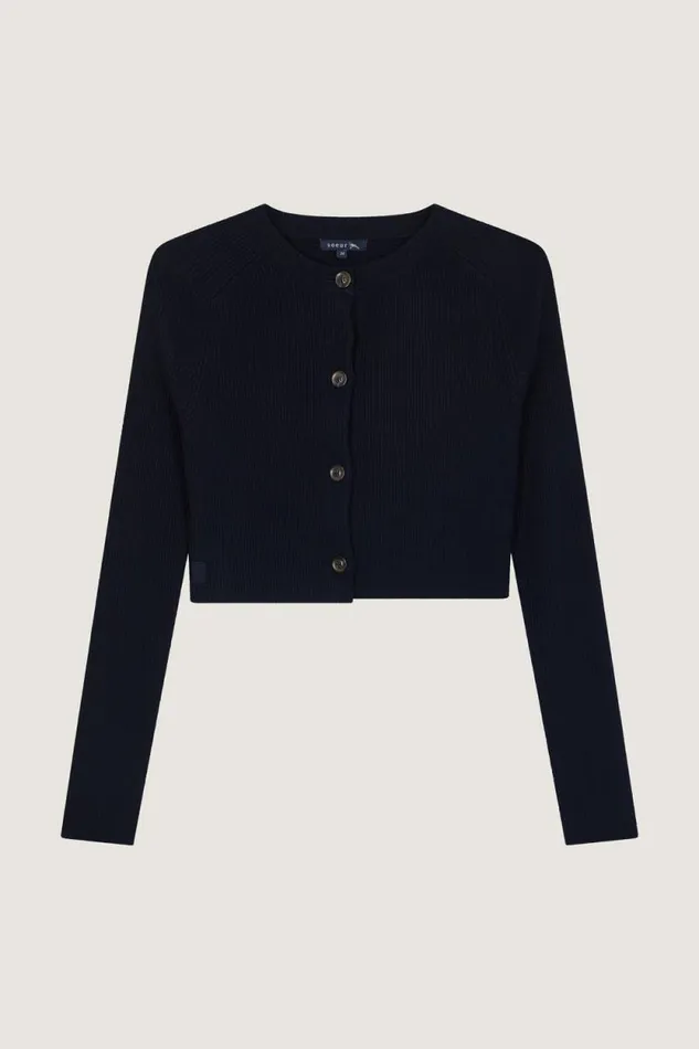 Jumpers and Cardigans Women Soeur WALDEN CARDIGAN Navy