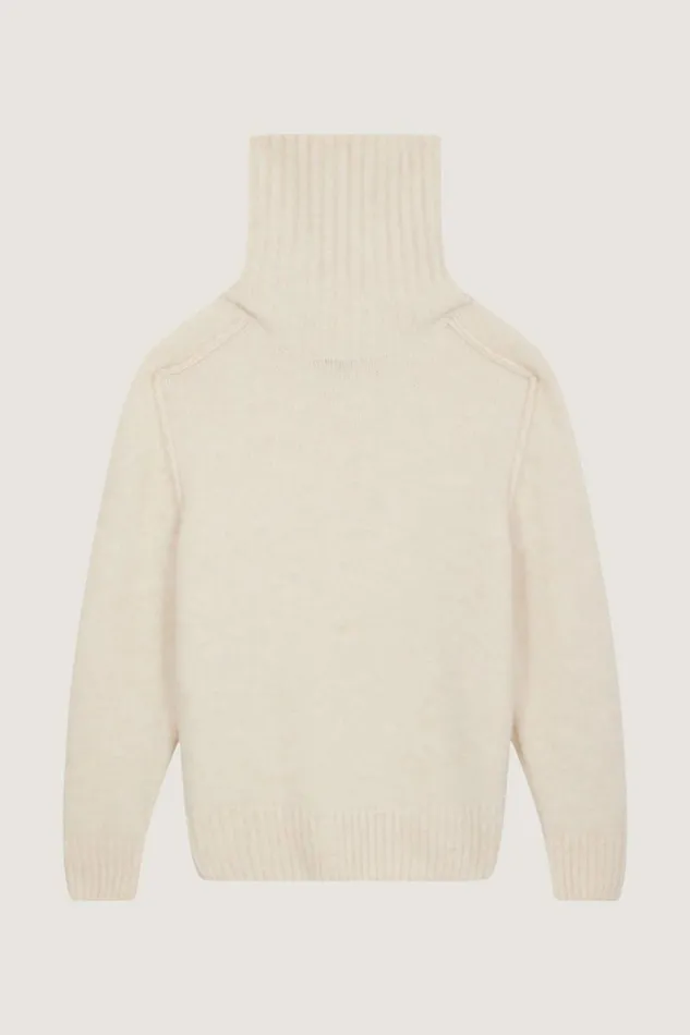 Jumpers and Cardigans Women Soeur WINDY JUMPER Offwhite