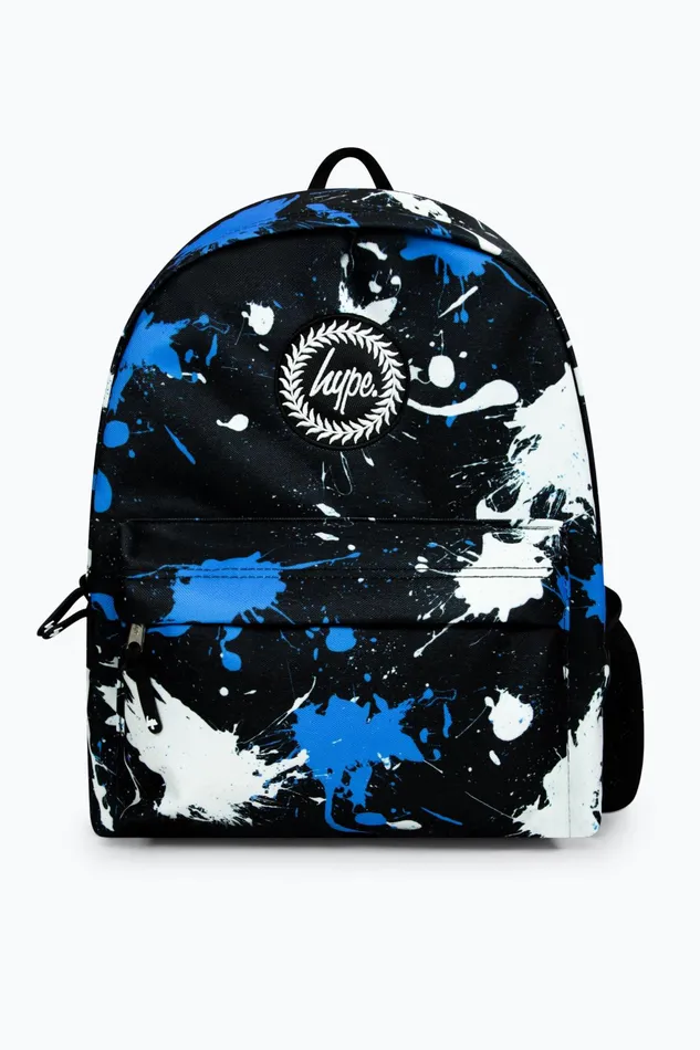 Just Hype Backpacks Hype Iconic Black Splatter Boys Backpack