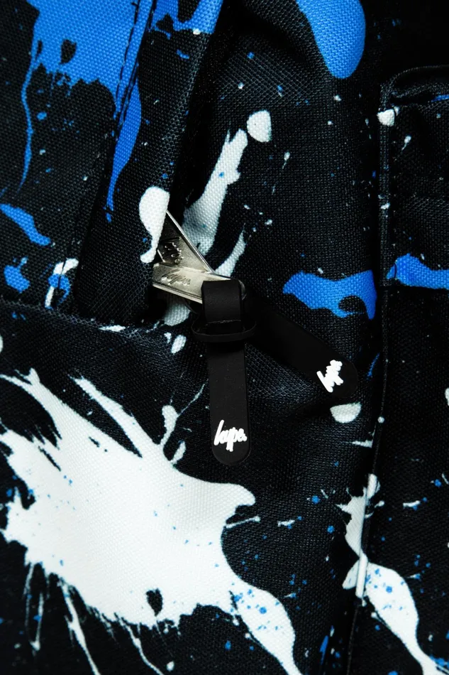 Just Hype Backpacks Hype Iconic Black Splatter Boys Backpack