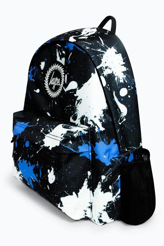 Just Hype Backpacks Hype Iconic Black Splatter Boys Backpack