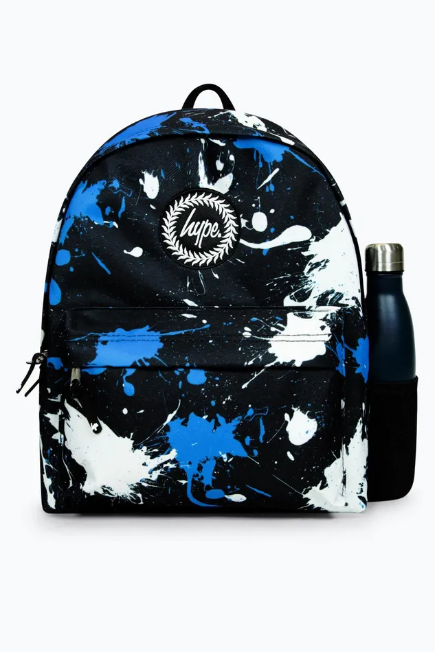 Just Hype Backpacks Hype Iconic Black Splatter Boys Backpack