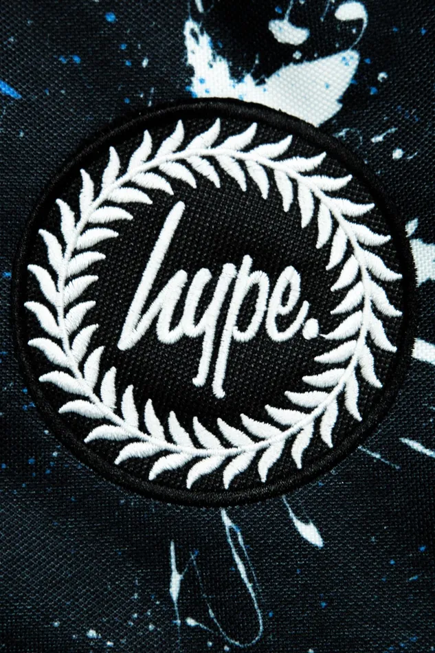 Just Hype Backpacks Hype Iconic Black Splatter Boys Backpack