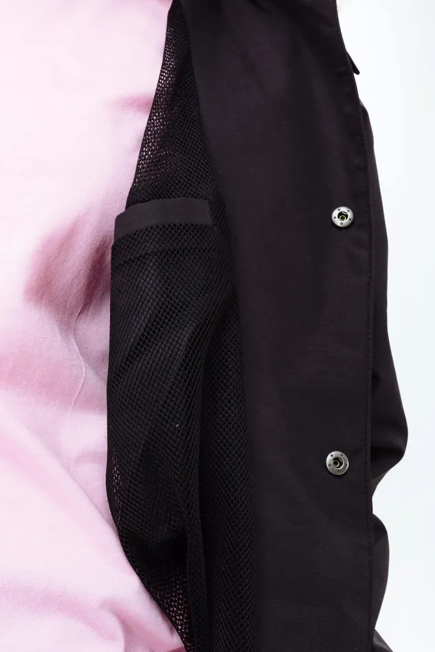 Just Hype Coats and Jackets Continu8 Black Bomber Jacket