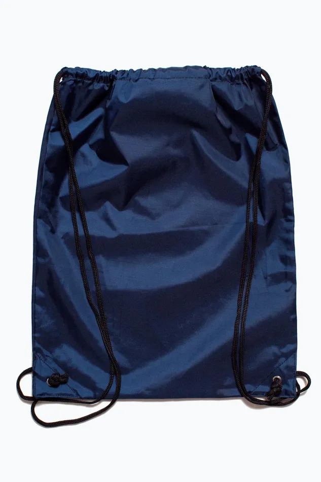 Just Hype Drawstring Bags Hype Navy Crest Drawstring Bag