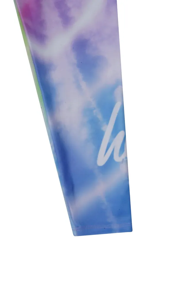 Just Hype Leggings and Bralettes Hype Girls Multi Heart TieDye Legging