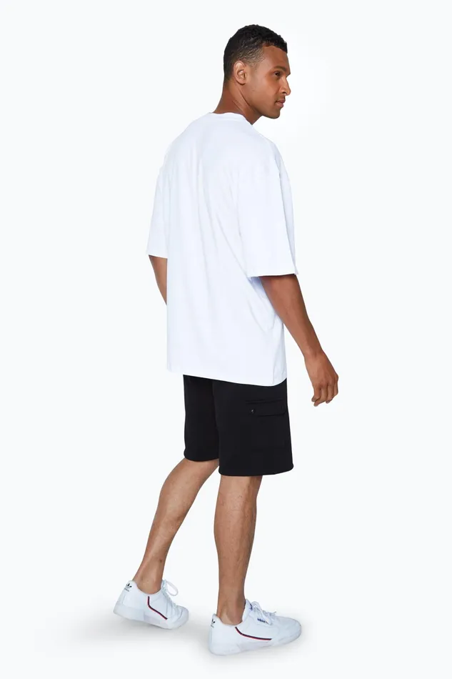 Just Hype TShirts Continu8 Unisex White Dream But Dont Sleep Boxy TShirt