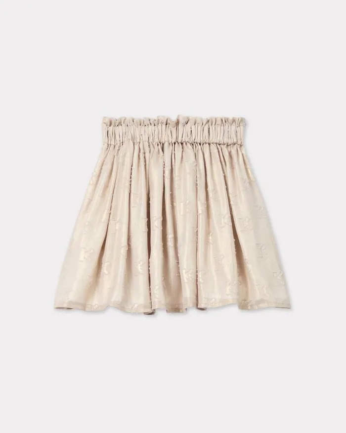 Kids 039Festive039 Jacquard Skirt Sand Kenzo Dresses And Skirts