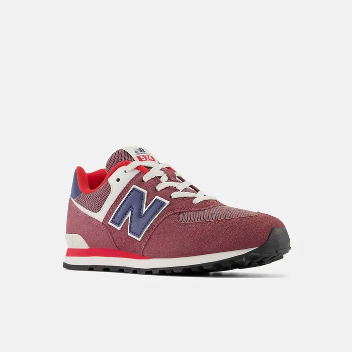 Kids 574 Washed Burgundy With Nb Navy New Balance Size 35 8211 7 Kids 574 Washed Burgundy With Nb Navy New Balance Size 35 8211 7