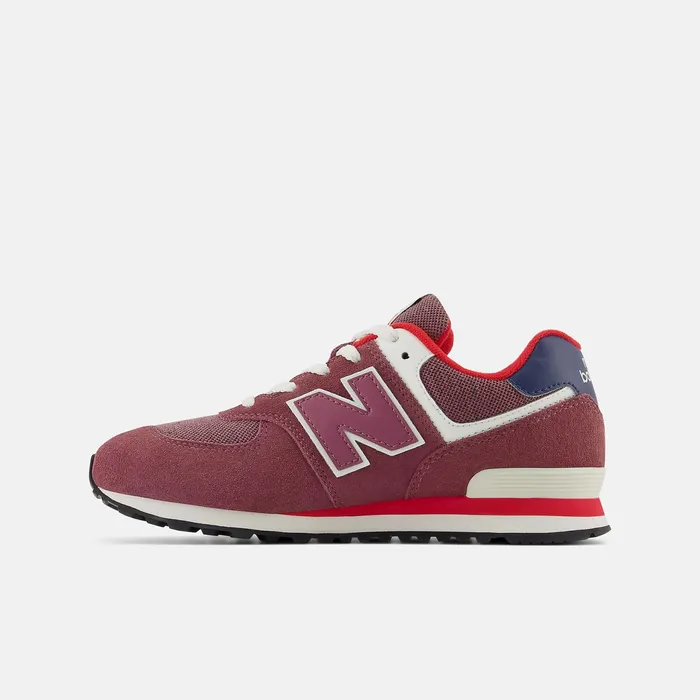 Kids 574 Washed Burgundy With Nb Navy New Balance Size 35 8211 7 Kids 574 Washed Burgundy With Nb Navy New Balance Size 35 8211 7